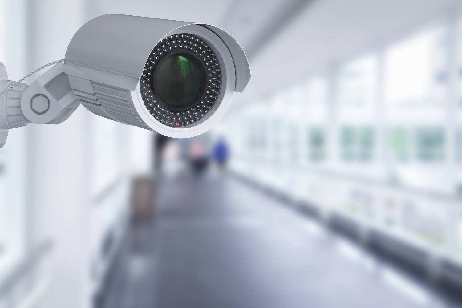 CCTV camera protecting workplaces and public spaces